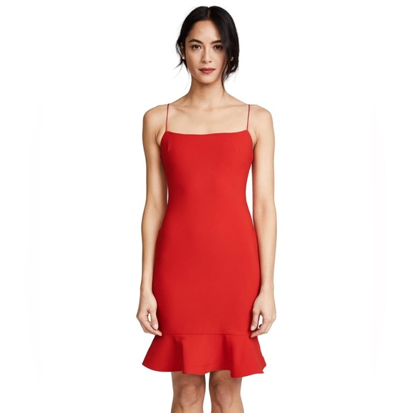 LIKELY Banks Dress in Scarlet - Picture 3 of 11